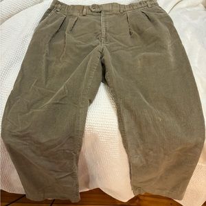 Men’s vintage LL Bean corduroy trousers - taupe - sz 40